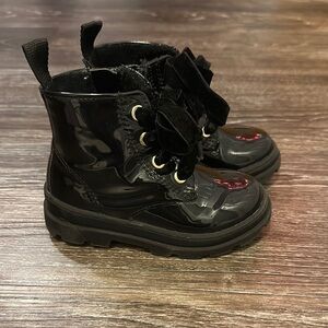 Cat & Jack Leather combat boots